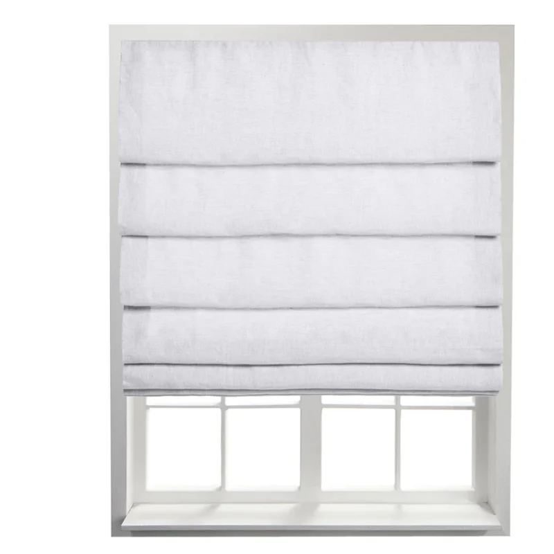Pleated Roman Shades
