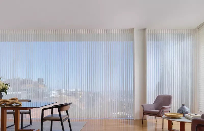 Light Filtering Panel Track Blinds